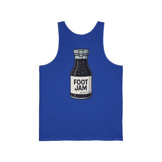 Foot Jam | Rock Climbing Retro Tank Stoke & Trad