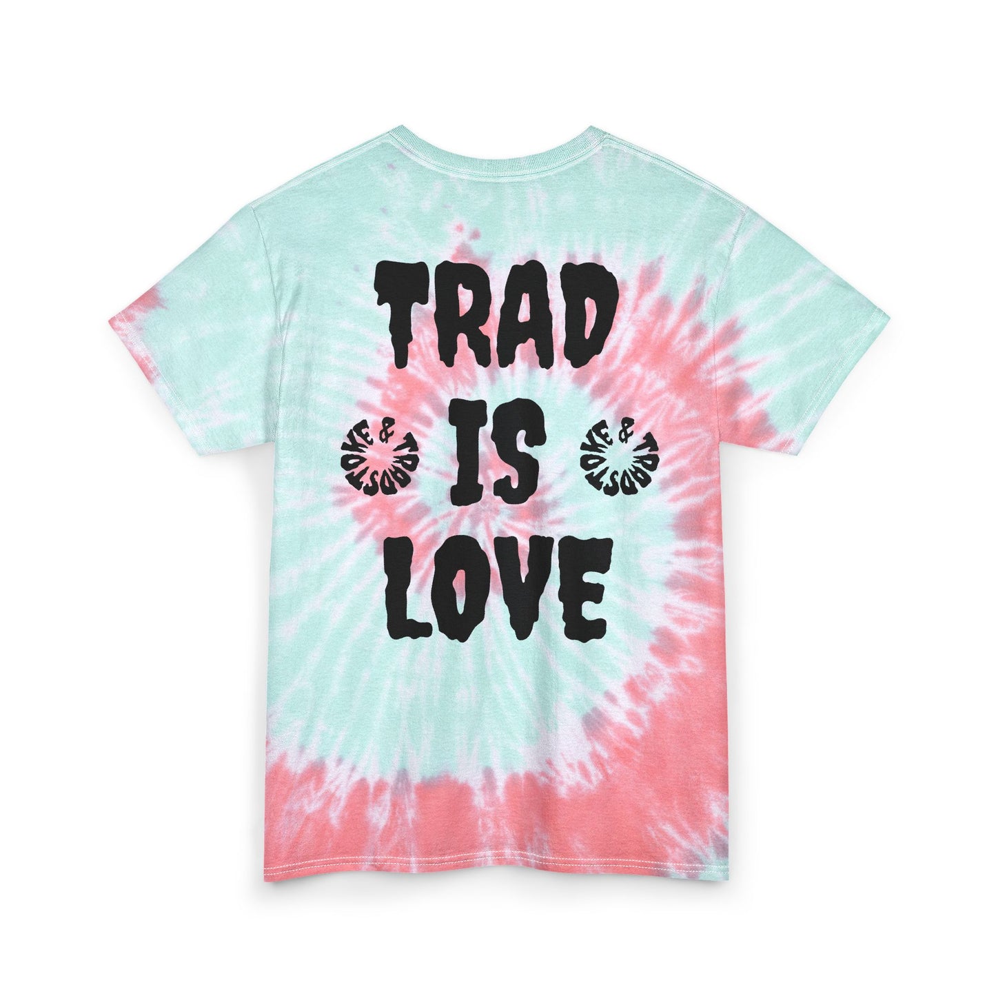 Trad Is Love Tie Dye | Rock Climbing Shirt Stoke & Trad