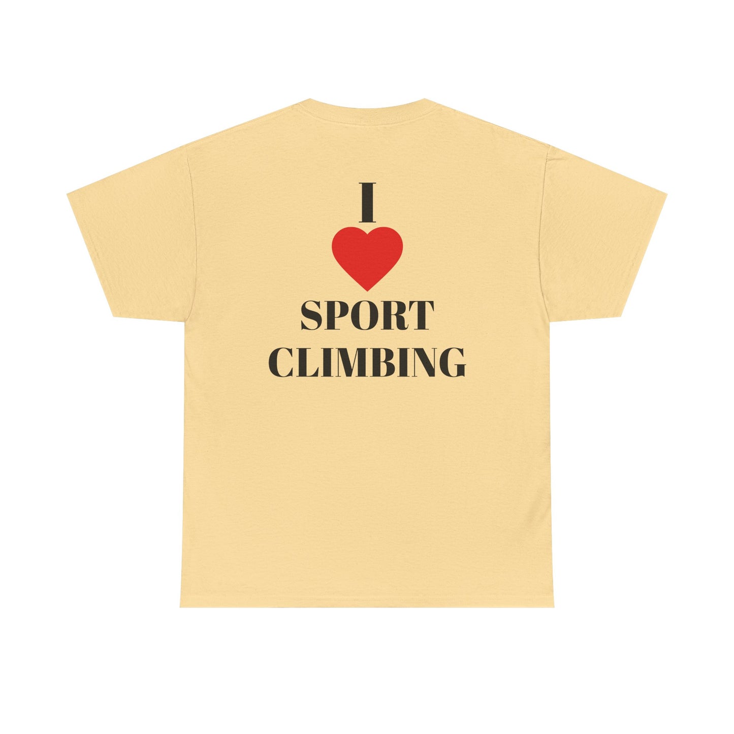 I Love Sport Climbing| Rock Climbing Shirt Stoke & Trad