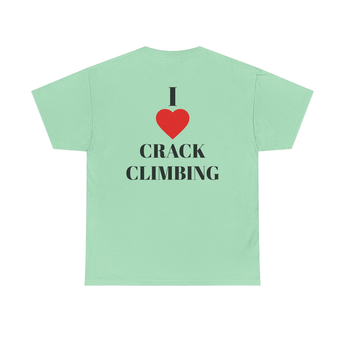 I Love Crack Climbing| Rock Climbing Shirt Stoke & Trad