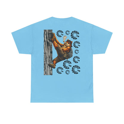 Squirrel Heel Hook| Rock Climbing Shirt Stoke & Trad