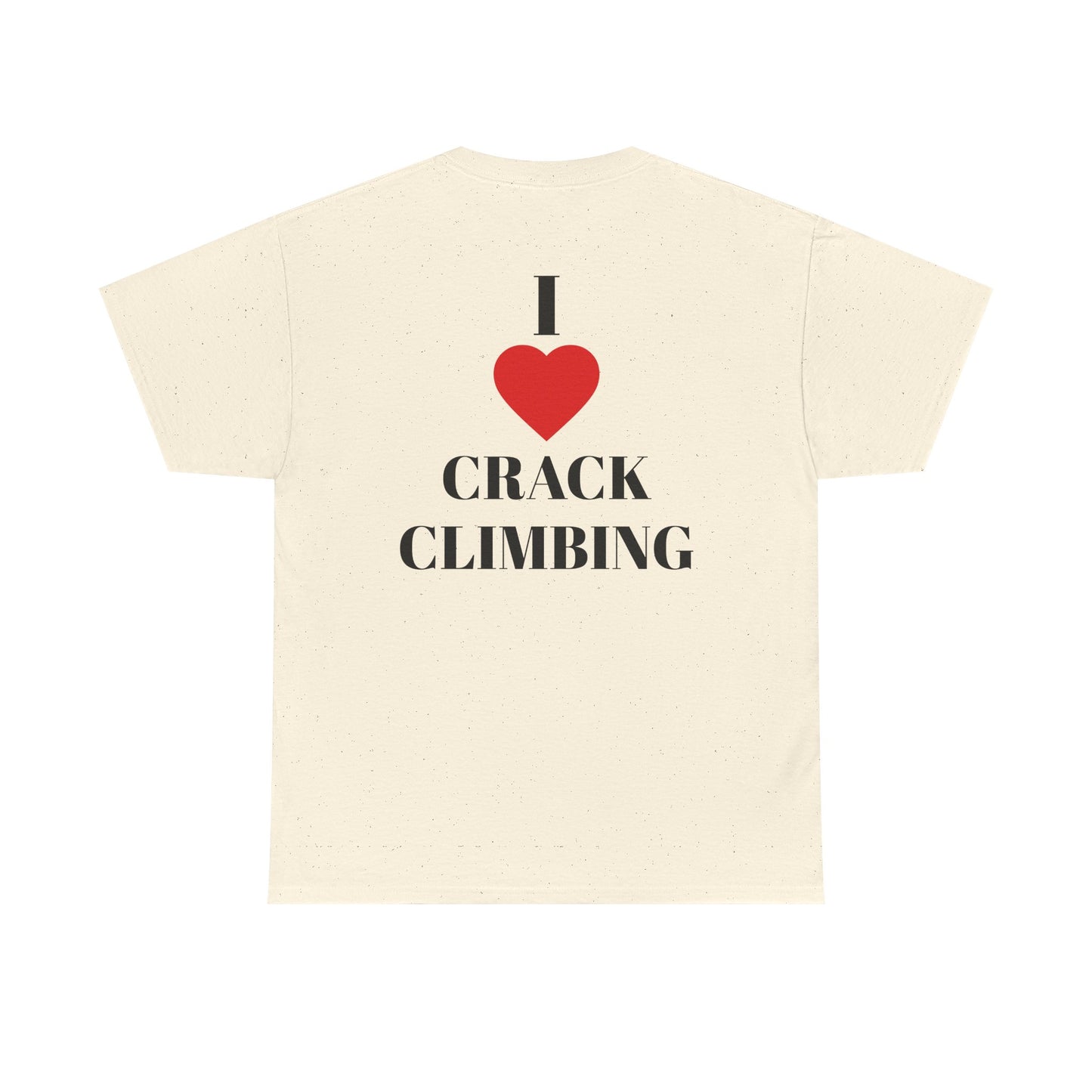 I Love Crack Climbing| Rock Climbing Shirt Stoke & Trad