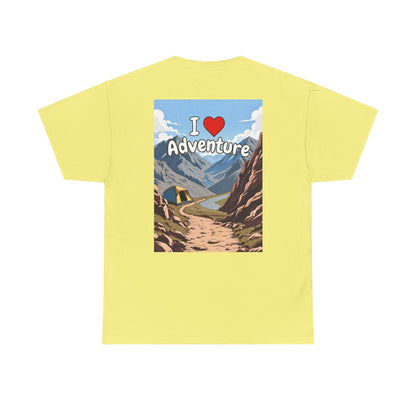 I Love Adventure| Rock Climbing Shirt Stoke & Trad