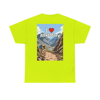 I Love Adventure| Rock Climbing Shirt Stoke & Trad