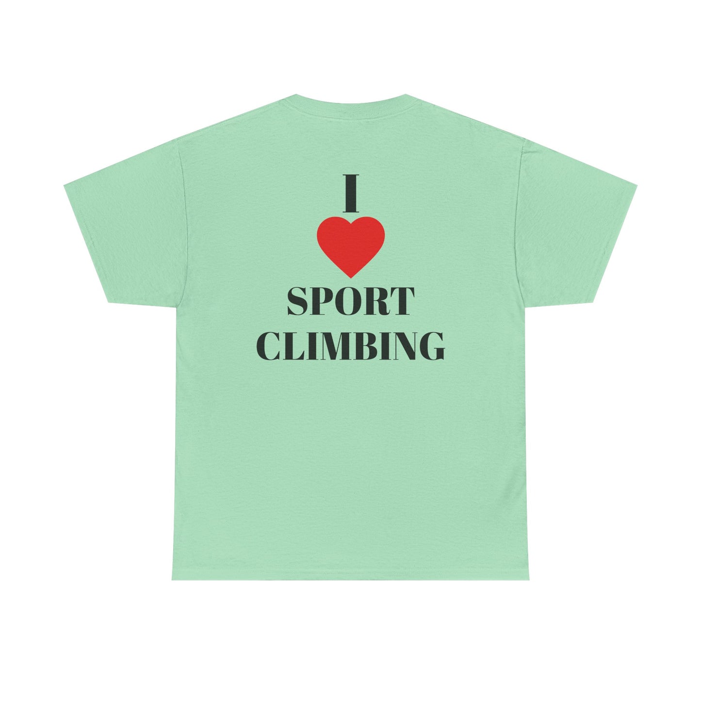 I Love Sport Climbing| Rock Climbing Shirt Stoke & Trad