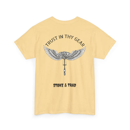 Trust In Thy Gear| Rock Climbing Shirt Stoke & Trad