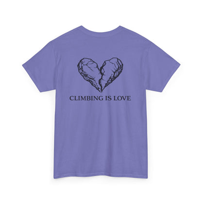 Climbing Is Love| Rock Climbing Shirt Stoke & Trad