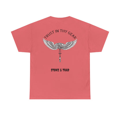 Trust In Thy Gear| Rock Climbing Shirt Stoke & Trad