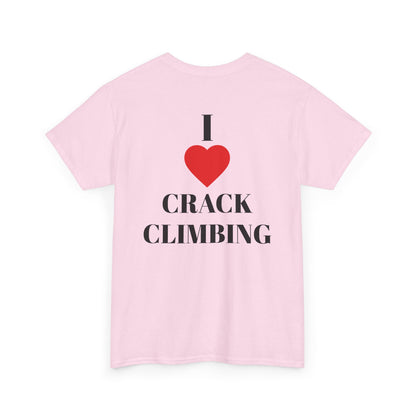 I Love Crack Climbing| Rock Climbing Shirt Stoke & Trad