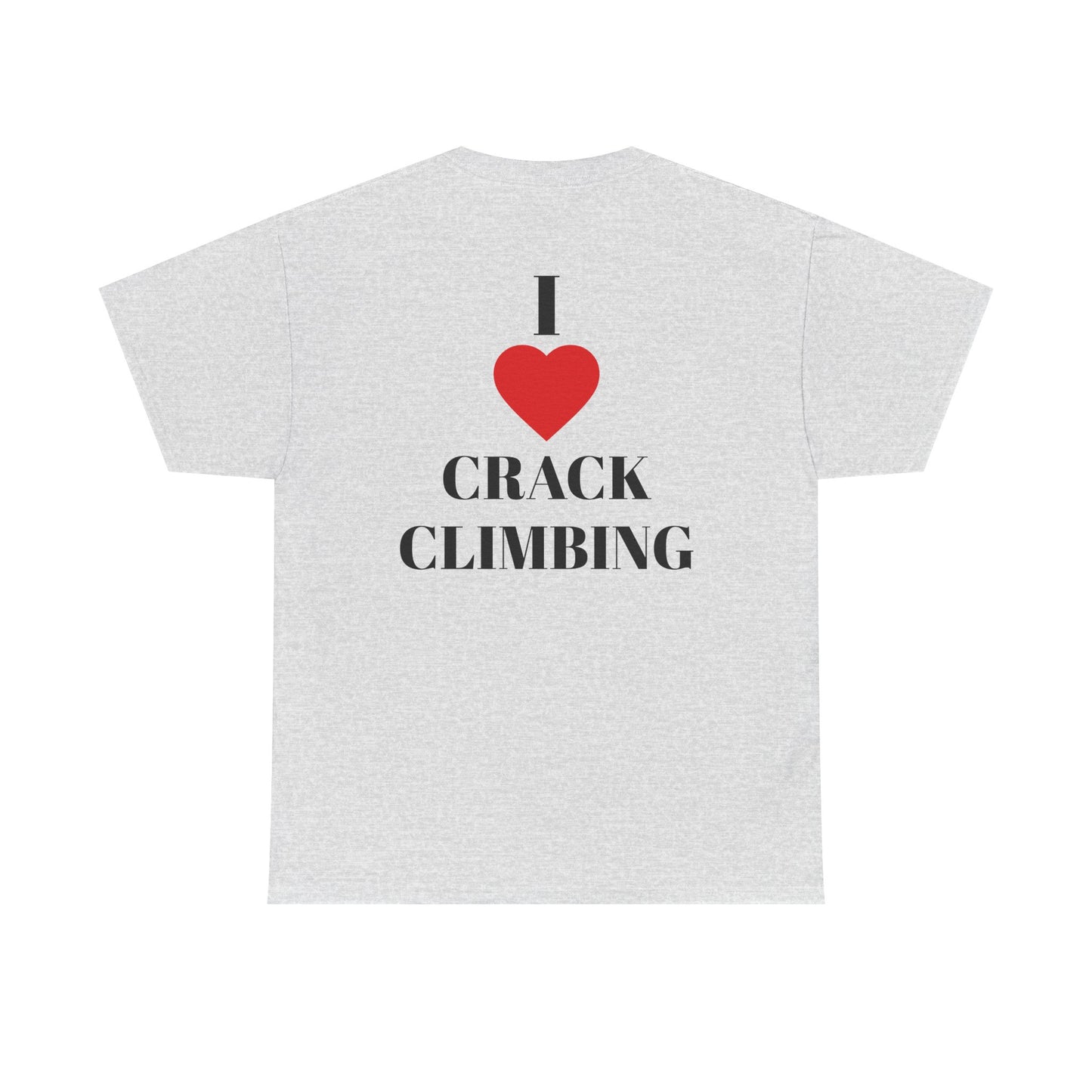 I Love Crack Climbing| Rock Climbing Shirt Stoke & Trad