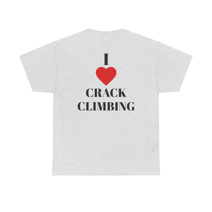 I Love Crack Climbing| Rock Climbing Shirt Stoke & Trad