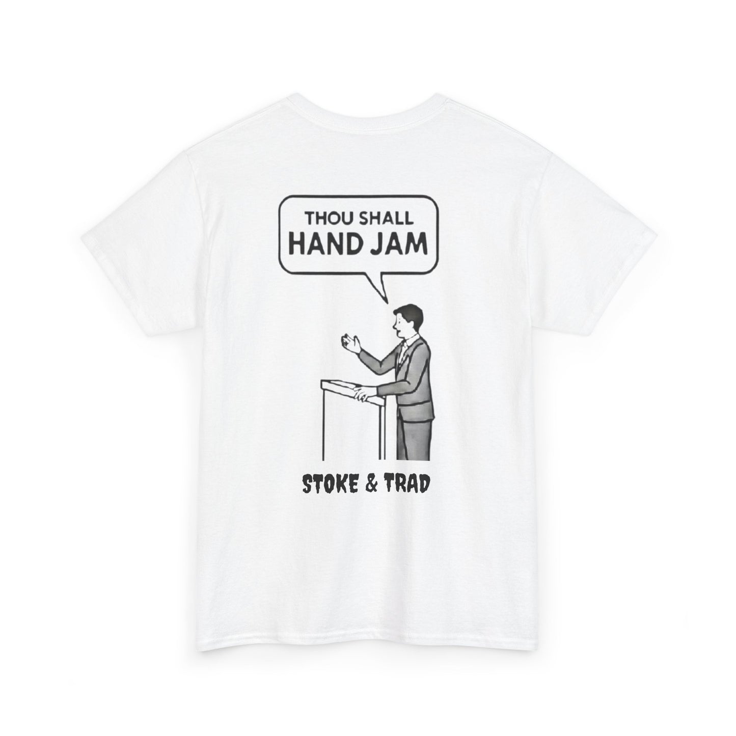 Thou Shall Hand Jam| Rock Climbing Shirt Stoke & Trad