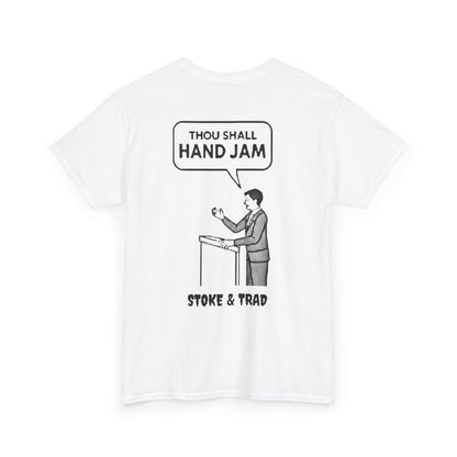 Thou Shall Hand Jam| Rock Climbing Shirt Stoke & Trad