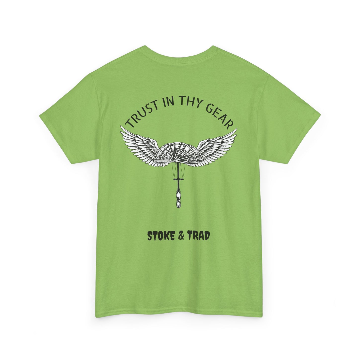 Trust In Thy Gear| Rock Climbing Shirt Stoke & Trad