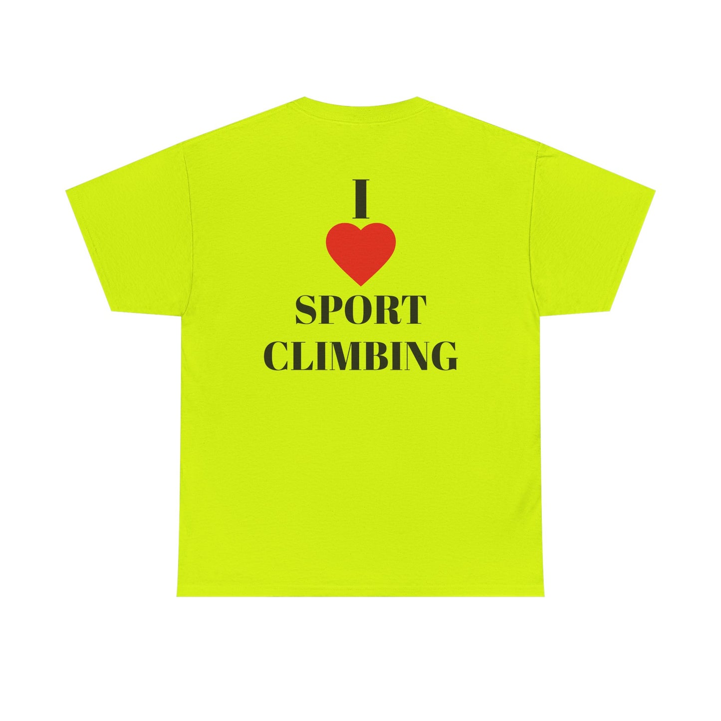 I Love Sport Climbing| Rock Climbing Shirt Stoke & Trad
