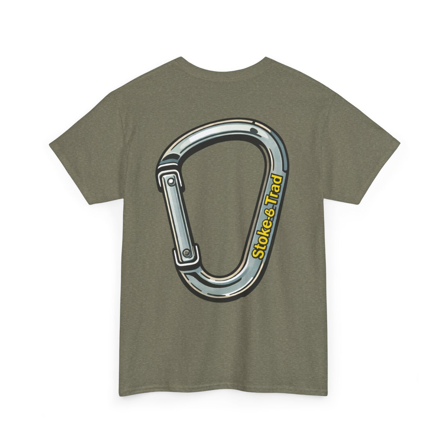 Carabiner T-shirt | Rock Climbing Shirt Stoke & Trad
