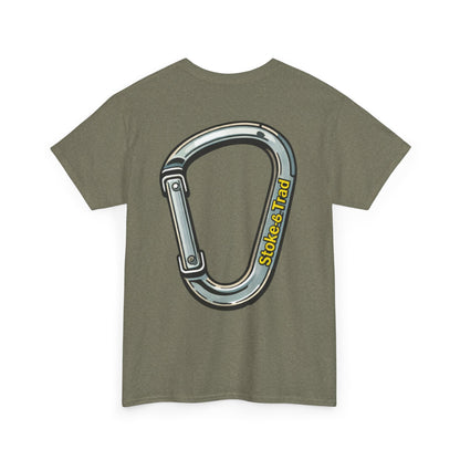 Carabiner T-shirt | Rock Climbing Shirt Stoke & Trad