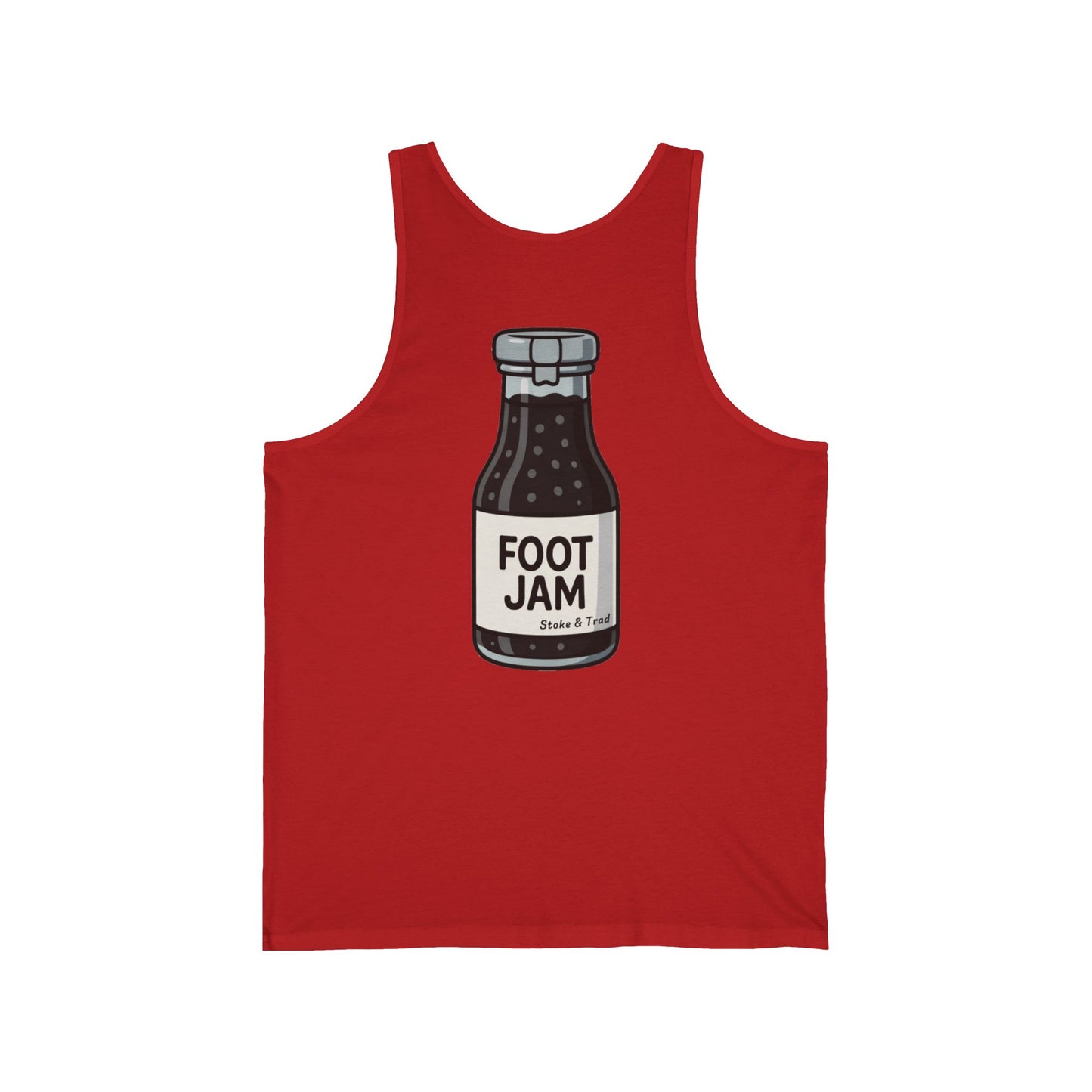 Foot Jam | Rock Climbing Retro Tank Stoke & Trad
