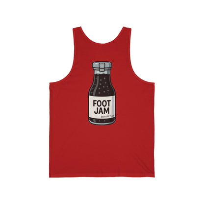 Foot Jam | Rock Climbing Retro Tank Stoke & Trad