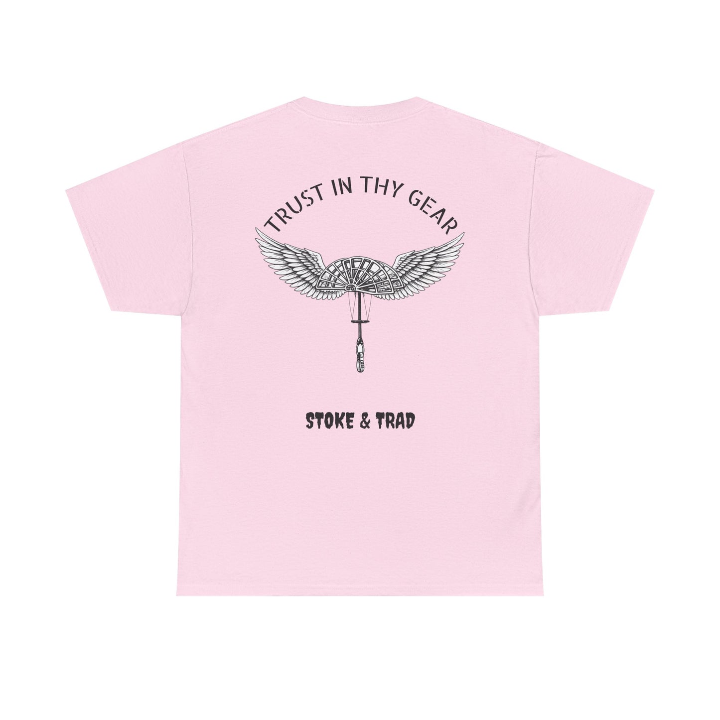 Trust In Thy Gear| Rock Climbing Shirt Stoke & Trad