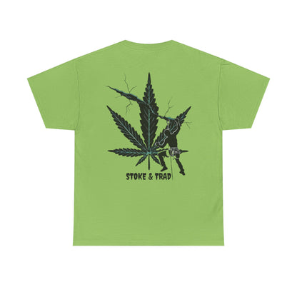 Leaf Crack Climber/Rock Climbing Shirt Stoke & Trad