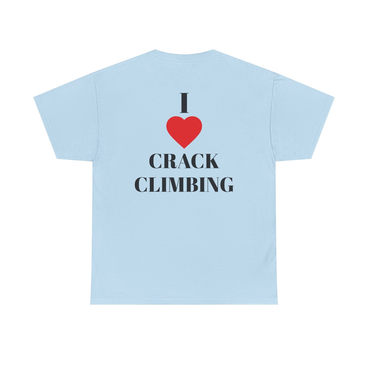 I Love Crack Climbing| Rock Climbing Shirt Stoke & Trad