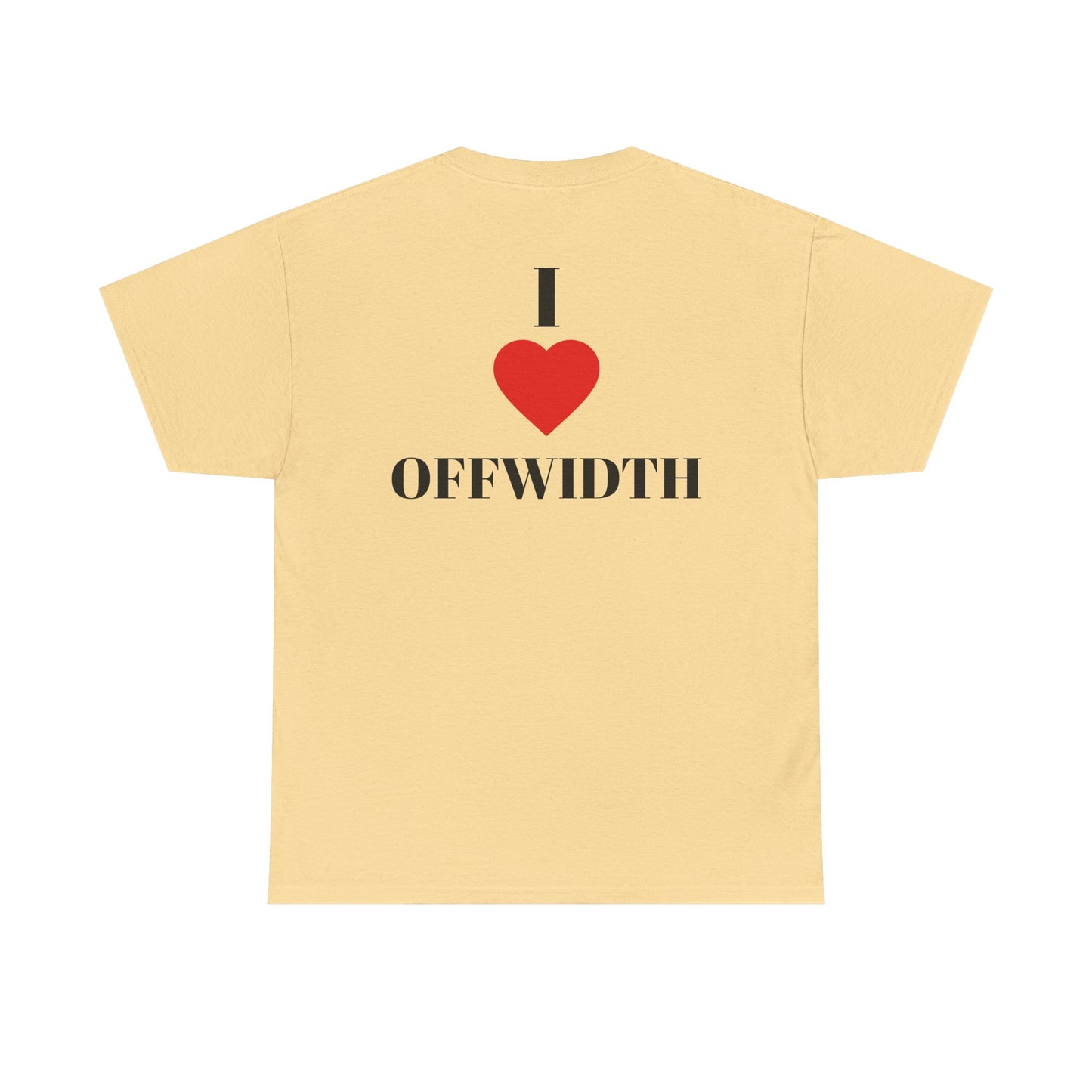 I Love Offwidth| Rock Climbing Shirt Stoke & Trad