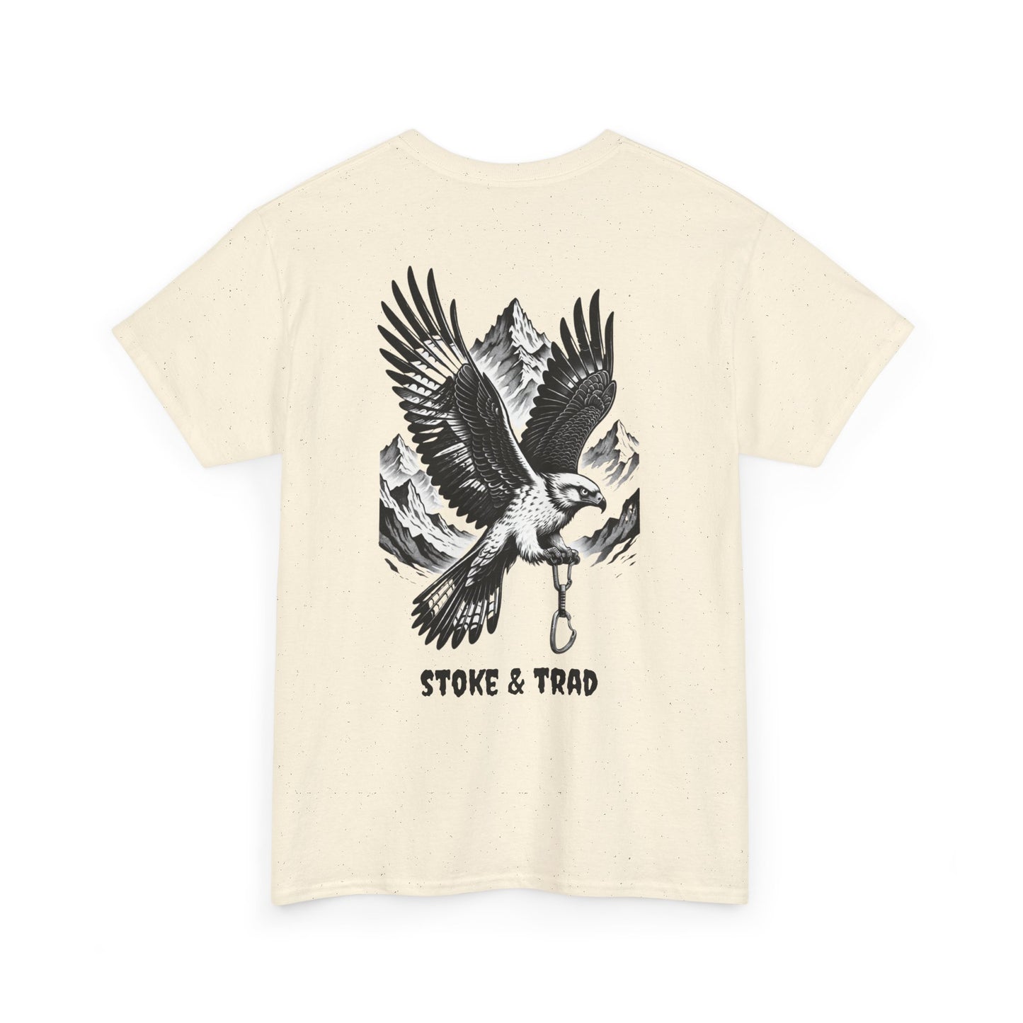 Falcon Mountians and Quickdraw/ Rock Climbing Shirt Stoke & Trad