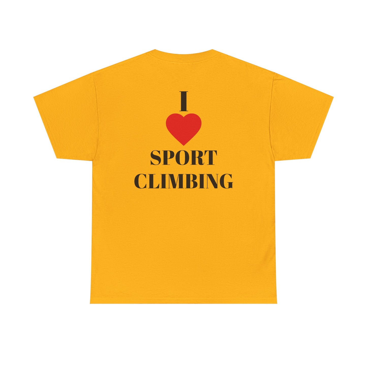 I Love Sport Climbing| Rock Climbing Shirt Stoke & Trad