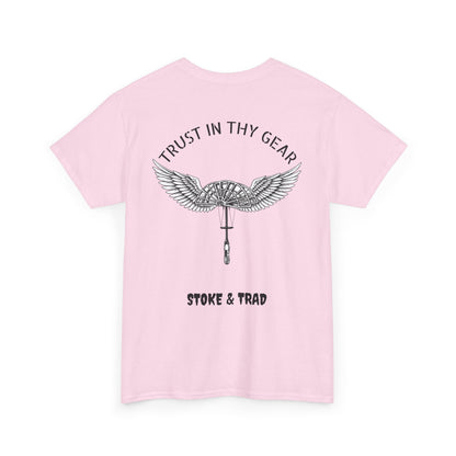 Trust In Thy Gear| Rock Climbing Shirt Stoke & Trad