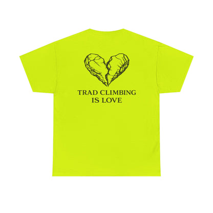 Trad Climbing is Love| Rock Climbing Shirt Stoke & Trad