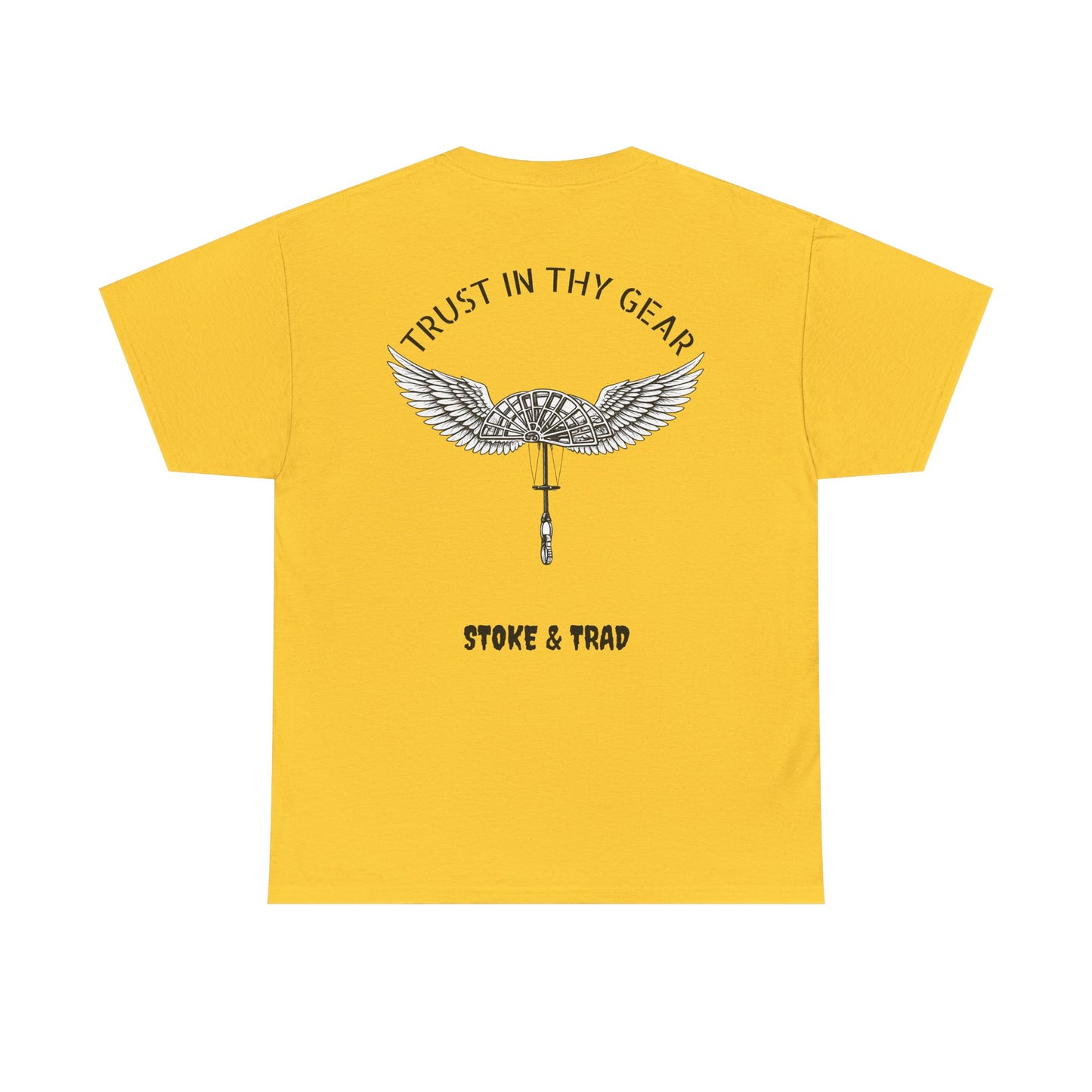 Trust In Thy Gear| Rock Climbing Shirt Stoke & Trad