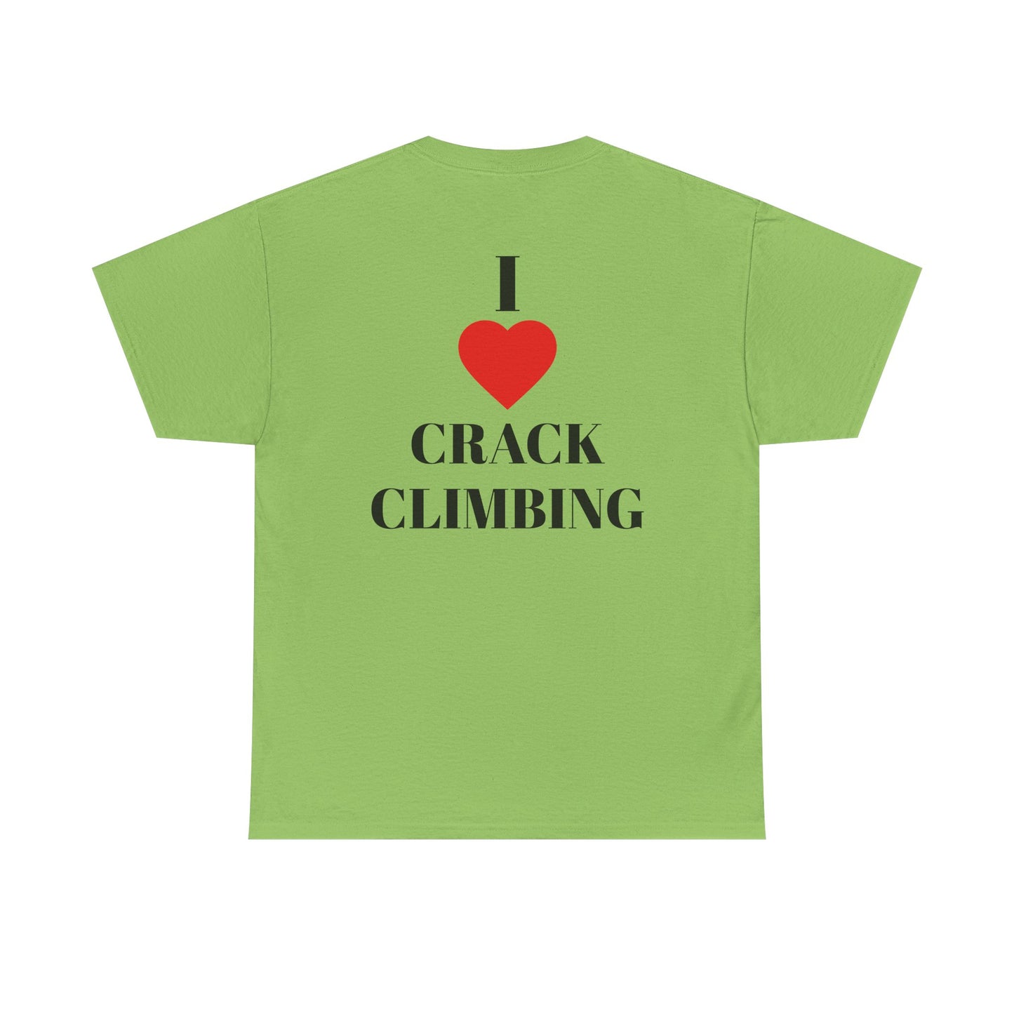 I Love Crack Climbing| Rock Climbing Shirt Stoke & Trad