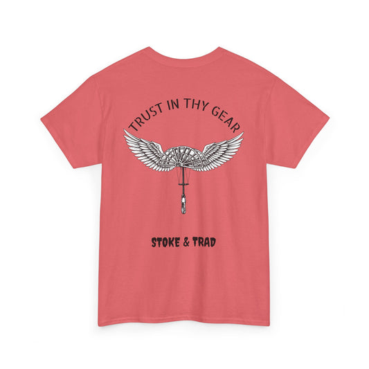 Trust In Thy Gear| Rock Climbing Shirt Stoke & Trad