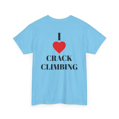 I Love Crack Climbing| Rock Climbing Shirt Stoke & Trad