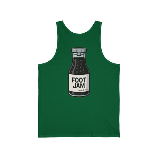 Foot Jam | Rock Climbing Retro Tank Stoke & Trad