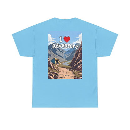 I Love Adventure| Rock Climbing Shirt Stoke & Trad