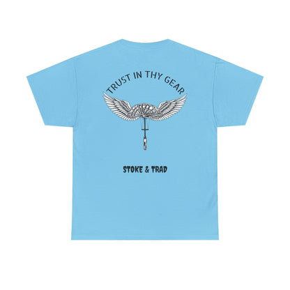 Trust In Thy Gear| Rock Climbing Shirt Stoke & Trad