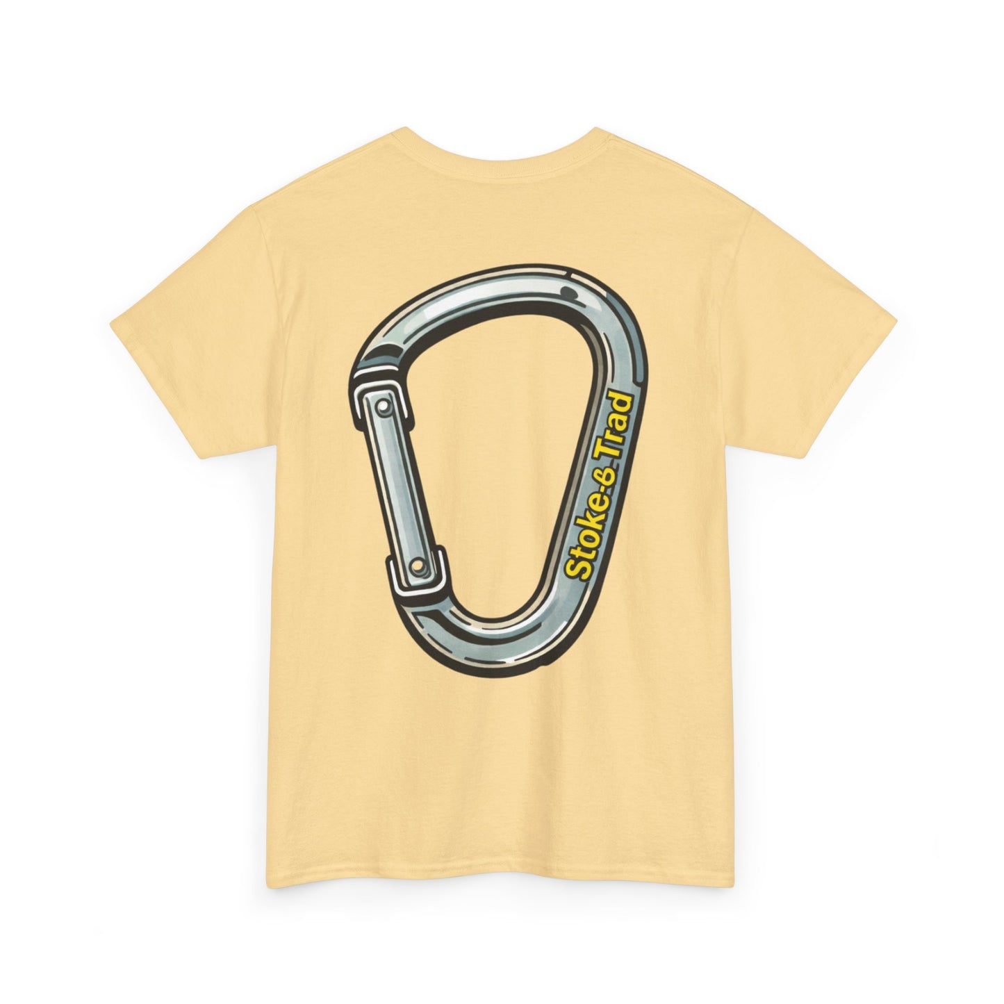 Carabiner T-shirt | Rock Climbing Shirt Stoke & Trad