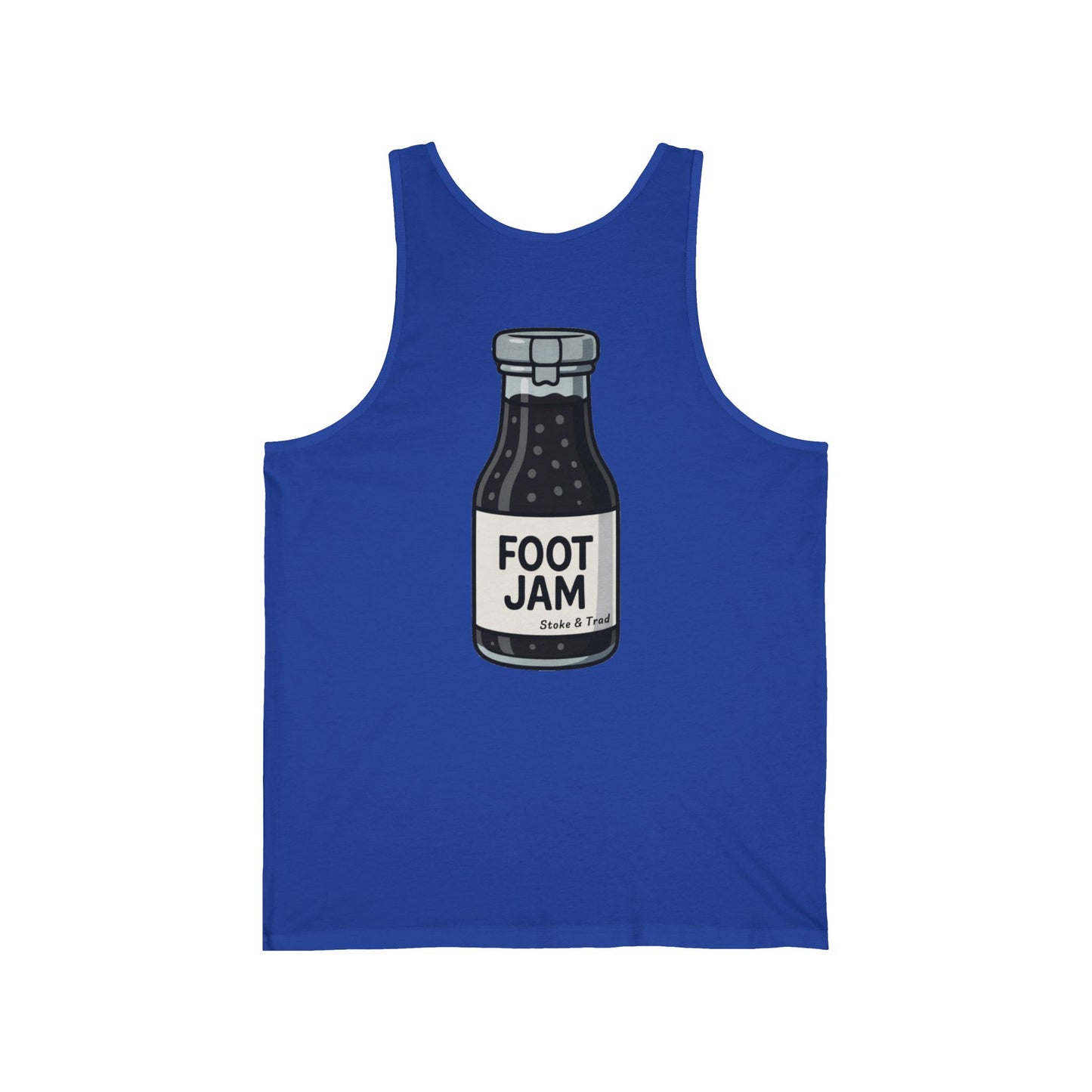 Foot Jam | Rock Climbing Retro Tank Stoke & Trad
