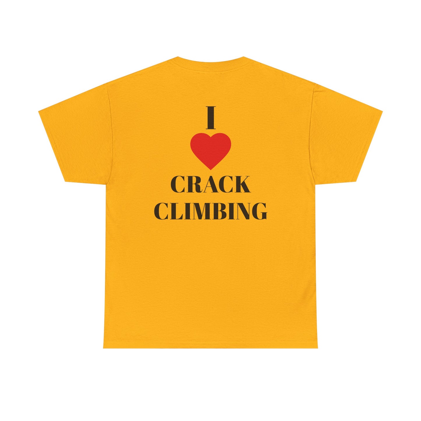 I Love Crack Climbing| Rock Climbing Shirt Stoke & Trad