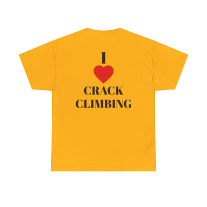 I Love Crack Climbing| Rock Climbing Shirt Stoke & Trad