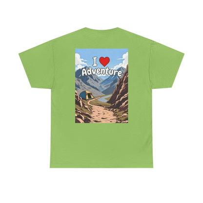 I Love Adventure| Rock Climbing Shirt Stoke & Trad