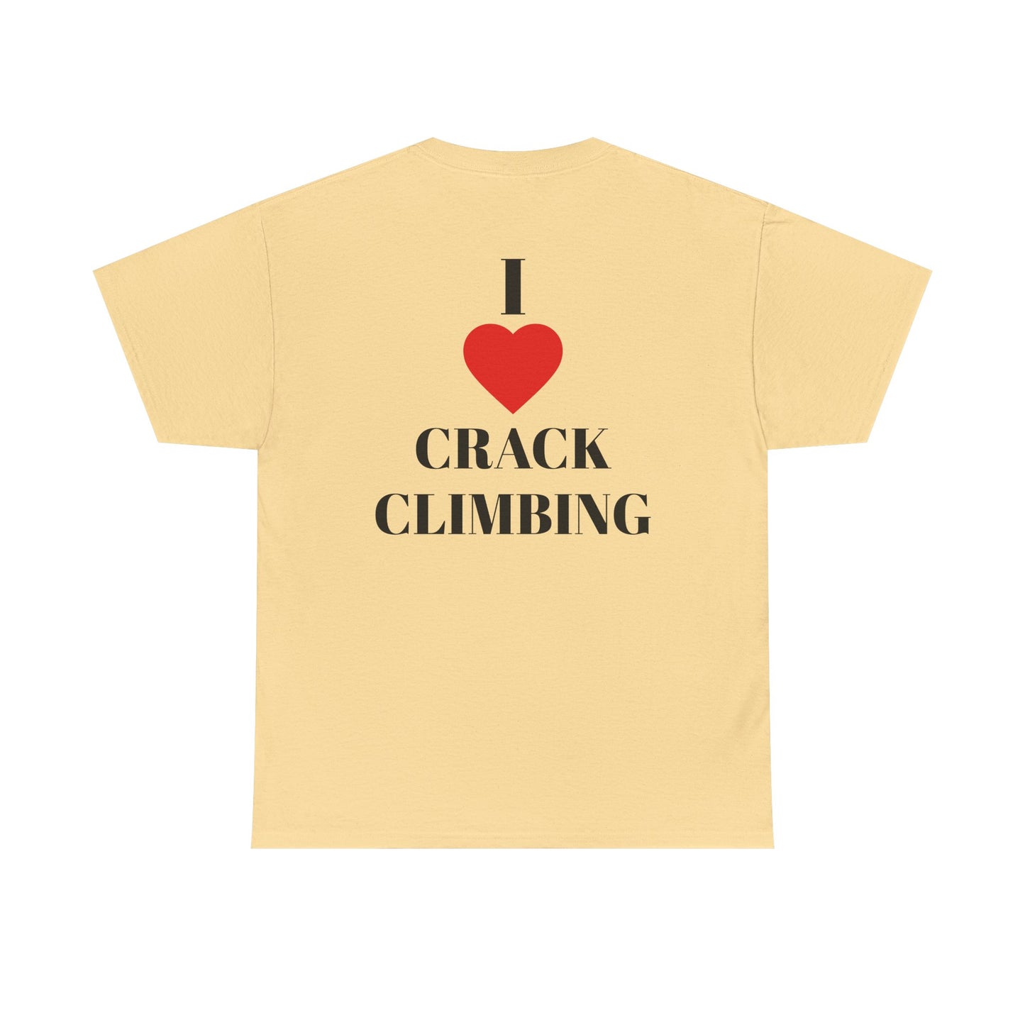 I Love Crack Climbing| Rock Climbing Shirt Stoke & Trad