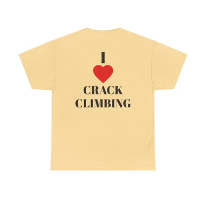 I Love Crack Climbing| Rock Climbing Shirt Stoke & Trad