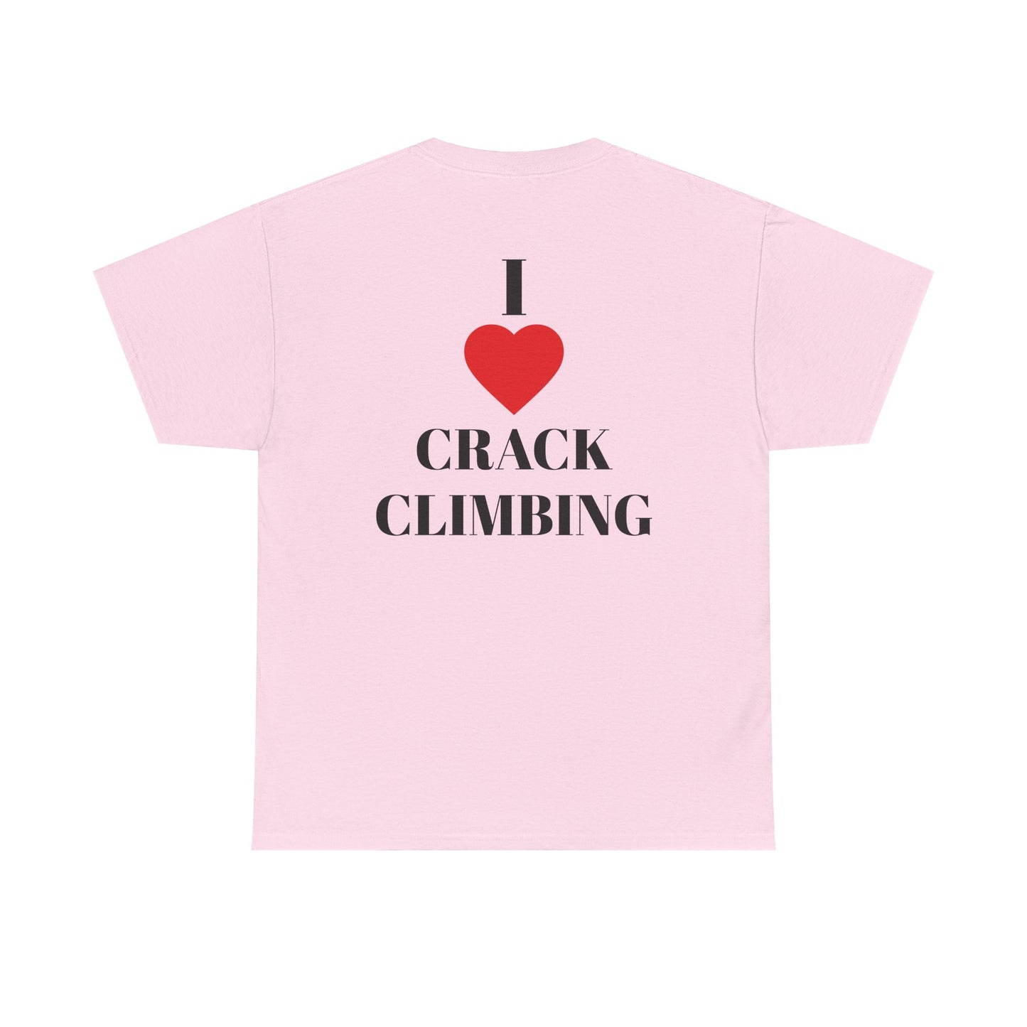 I Love Crack Climbing| Rock Climbing Shirt Stoke & Trad