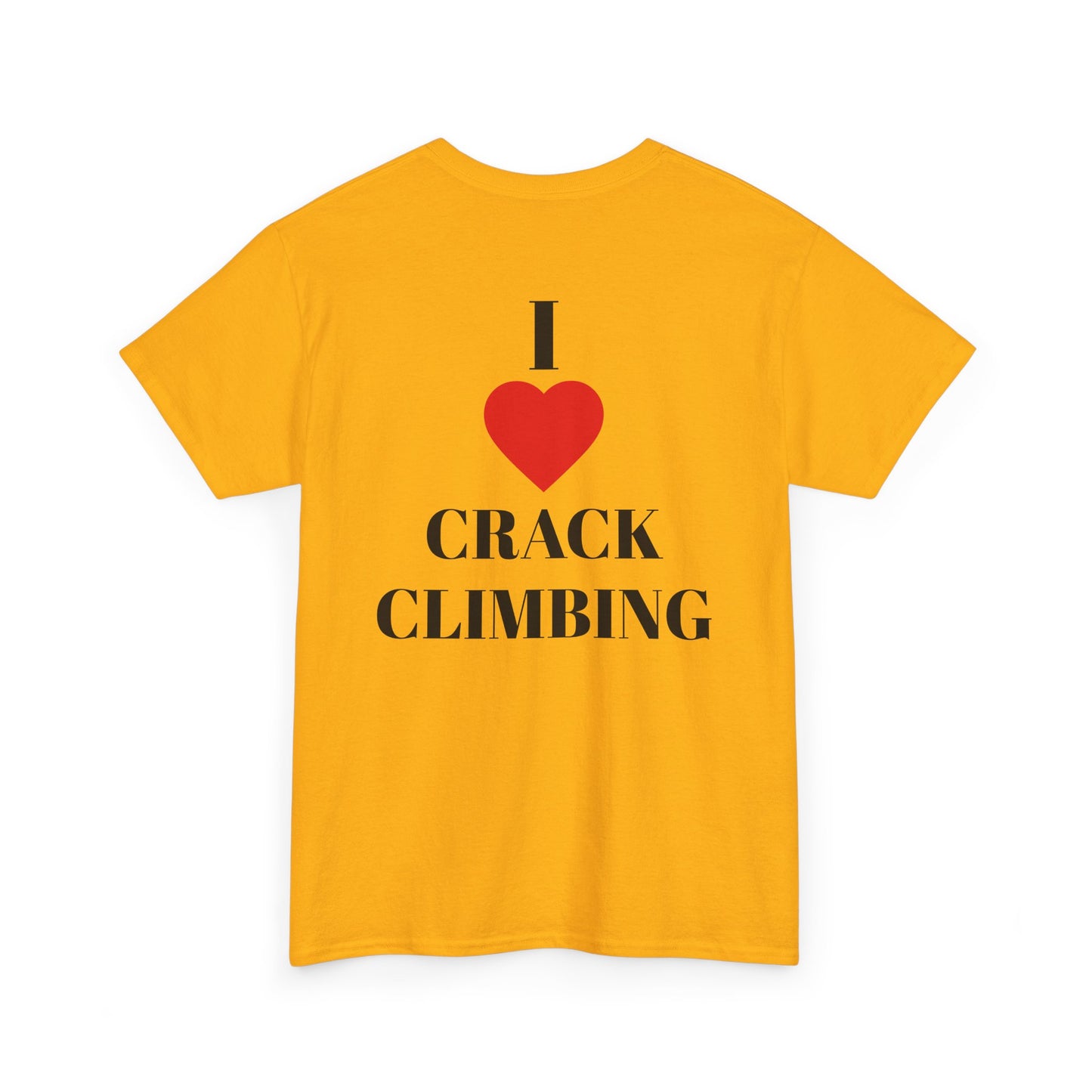 I Love Crack Climbing| Rock Climbing Shirt Stoke & Trad
