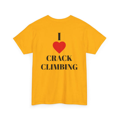 I Love Crack Climbing| Rock Climbing Shirt Stoke & Trad