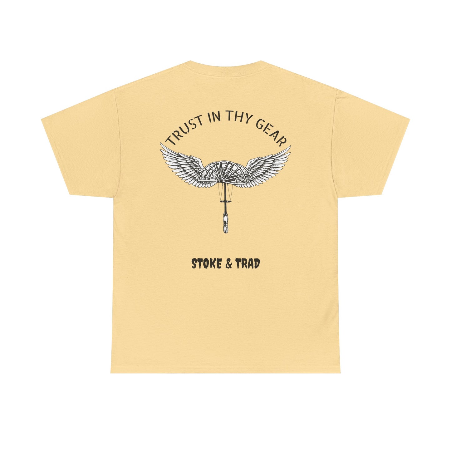 Trust In Thy Gear| Rock Climbing Shirt Stoke & Trad