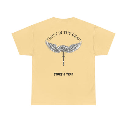 Trust In Thy Gear| Rock Climbing Shirt Stoke & Trad